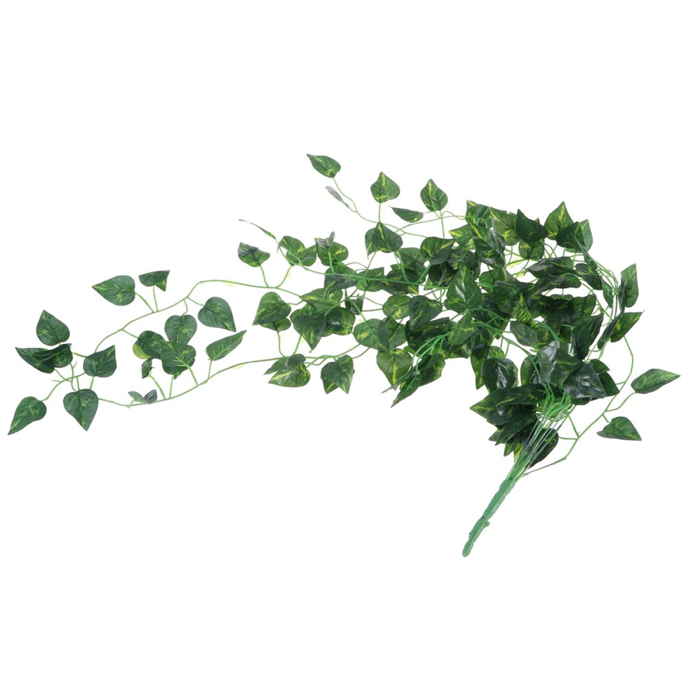 Home Plants Decor Artifical Scindapsus Leaves Hanging Faux