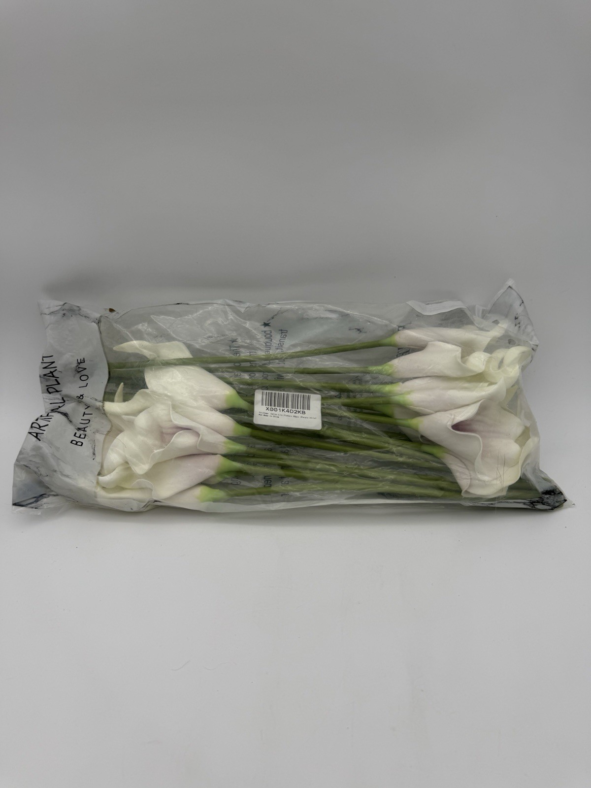 Package of 20 White Artificial Calla Lily Flowers