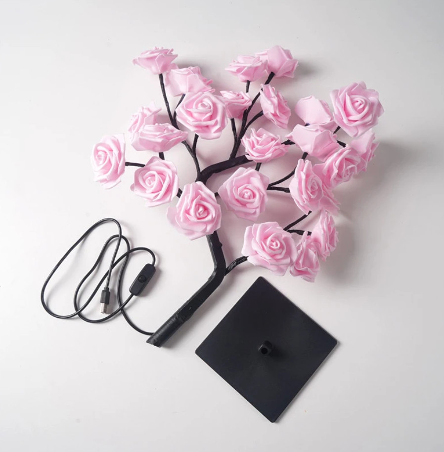 Forever Rose Tree Lamp