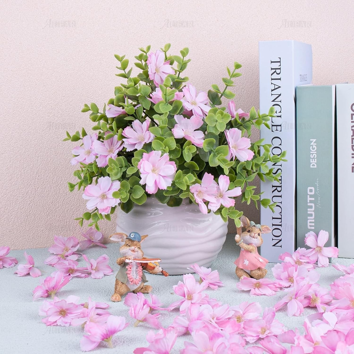 Elegant 50 Pack Cherry Blossom Flower Heads – Perfect for Weddings & DIY Crafts