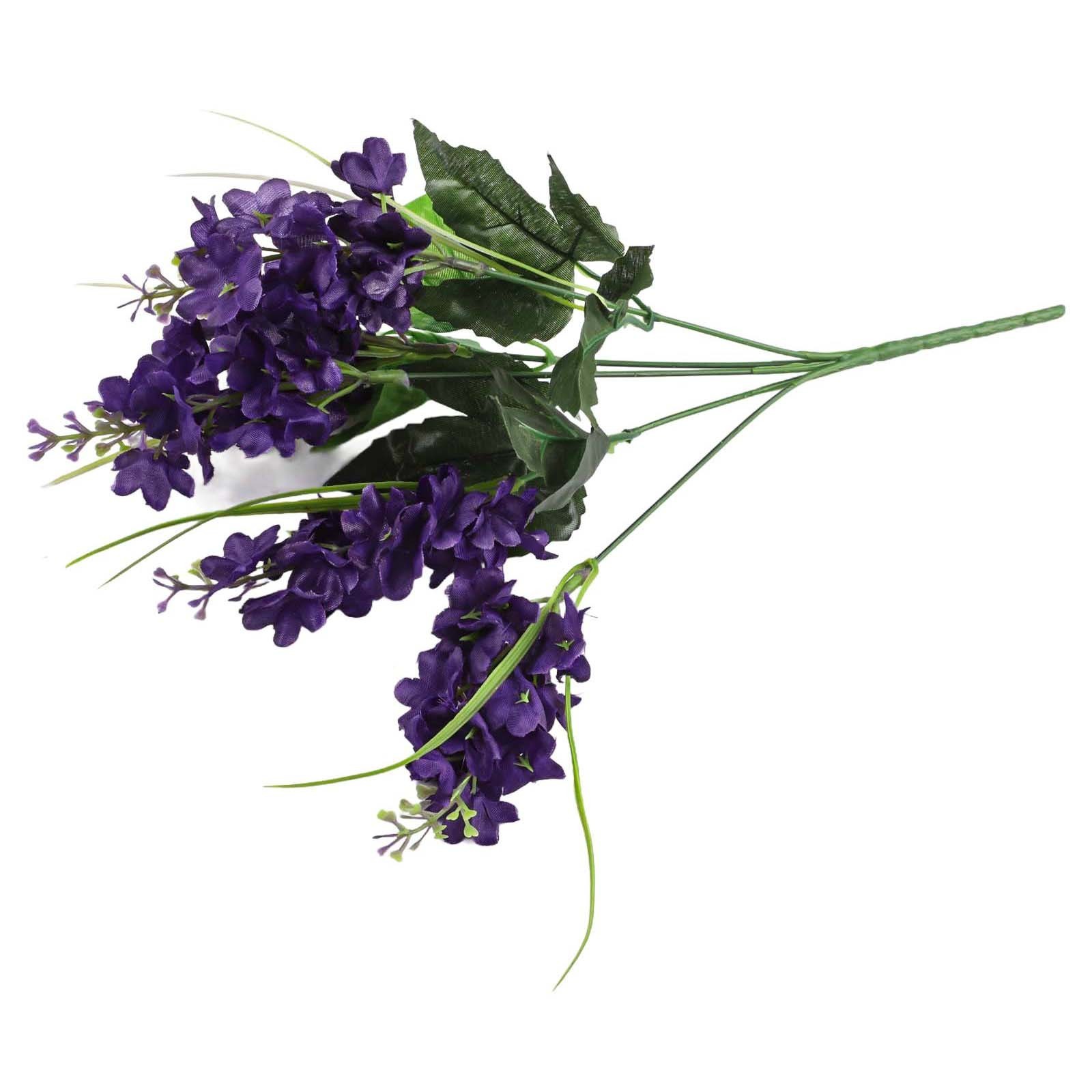 5-Head Artificial Flowers Hyacinth Lavender/Fake Flower Home Garden Decoration