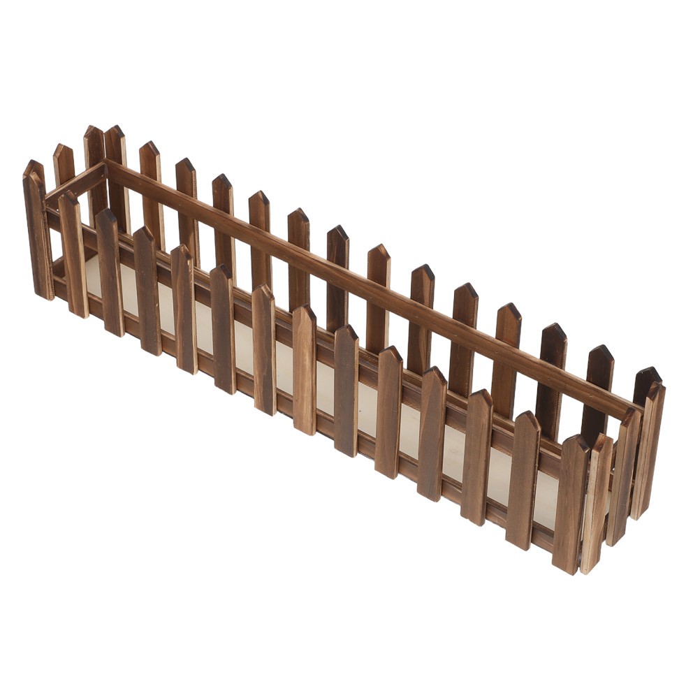 Wooden Flower Arrangement Box Rectangular Boxes Outdoor Flowerpot