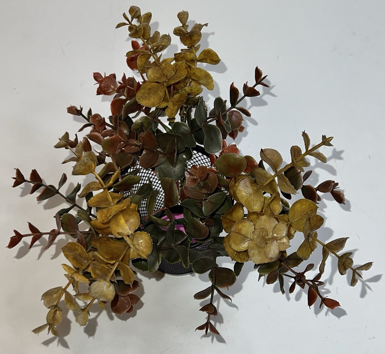 Artificial Eucalyptis Leaves Branches 3 Pc Fall Autumn Decor Thanksgiving NWT