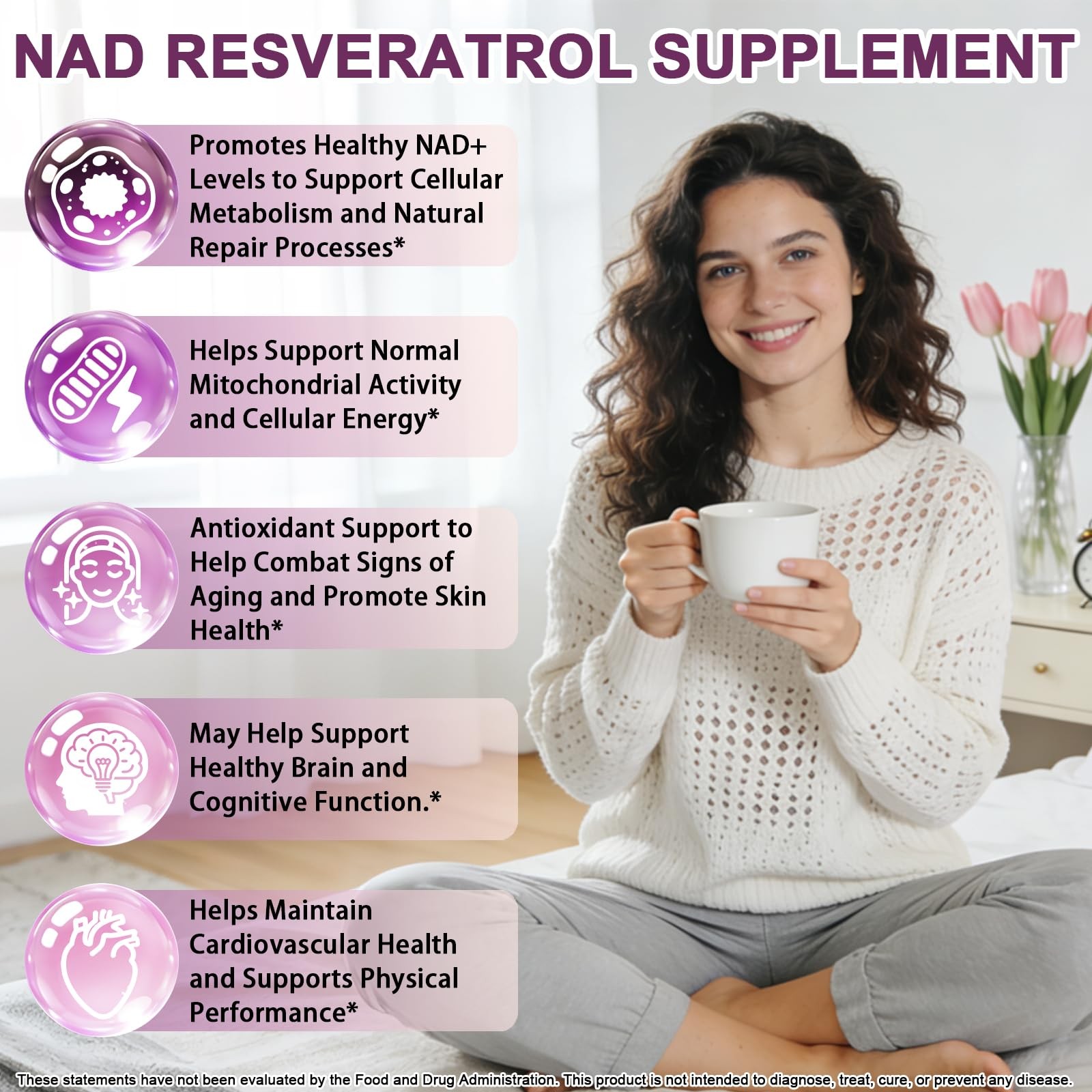NAD+ Supplements for Men & Women, Extra Strength NMN 2 Fl Oz (Pack of 1)