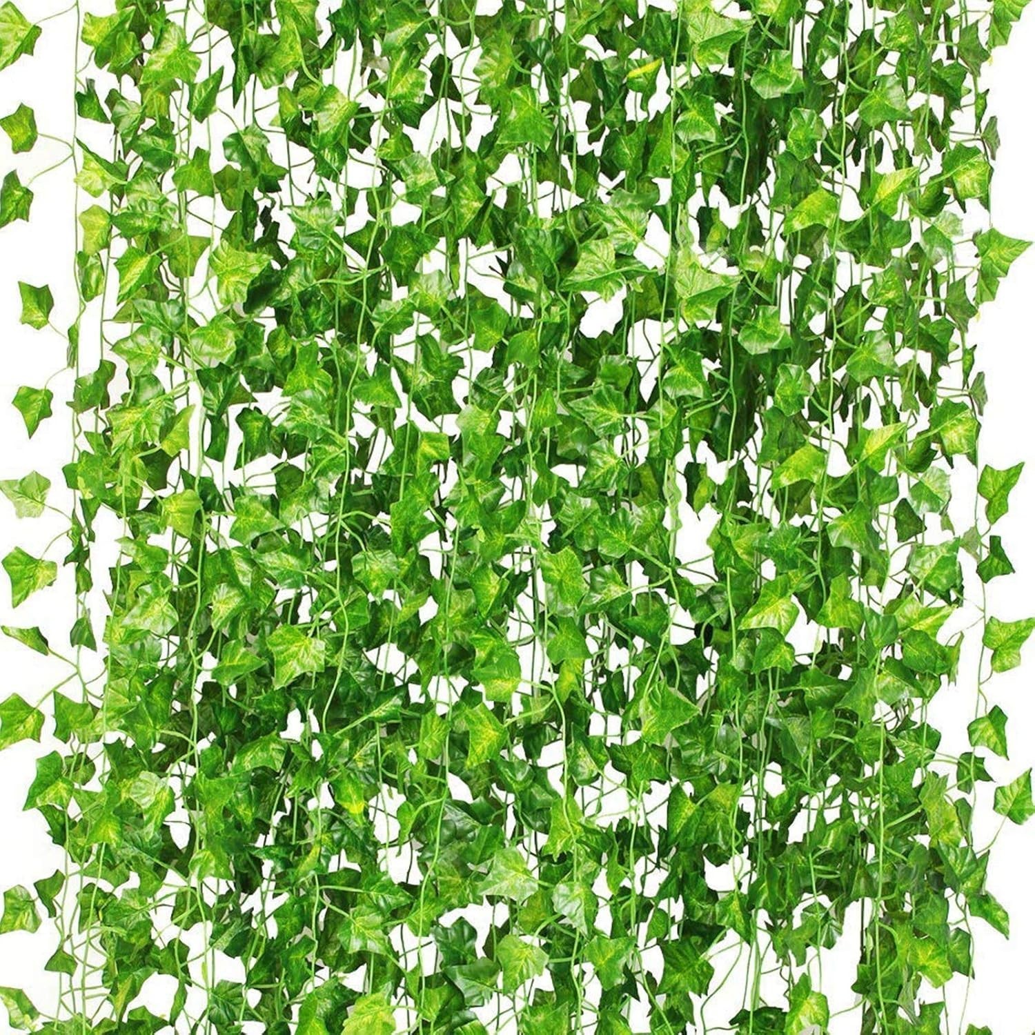 Realistic Artificial Ivy Vines – 12 Pack, Perfect for Parties & Weddings