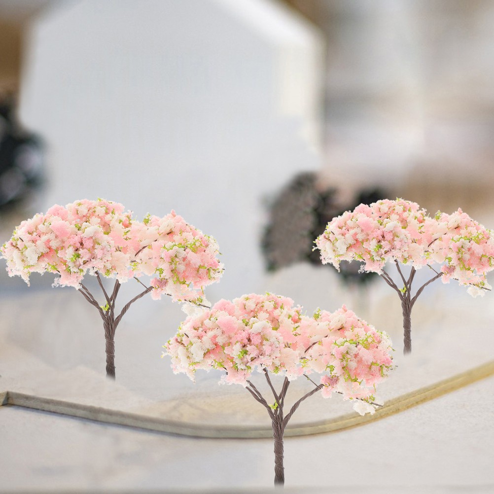 10pcs Artificial Flowers Fake Cherry Blossom Decorations Wedding Flower
