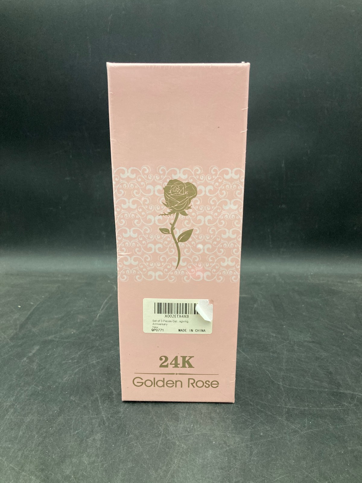 Unbranded 24K Gold Plated 10″ Rose NEW in Factory Package