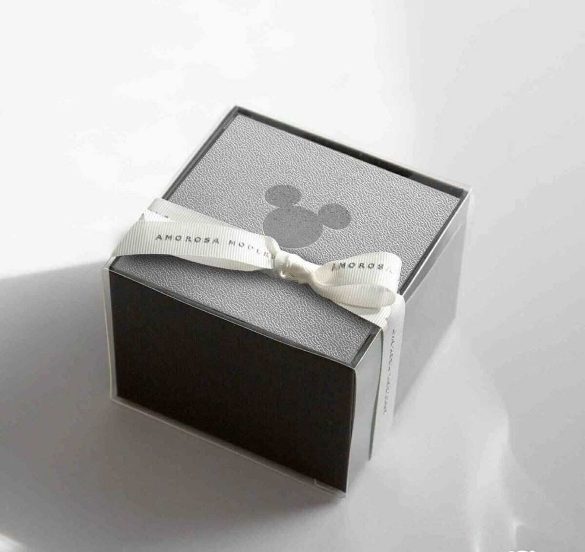 AMOROSA MODERNO Diamond Rose Disney Edition Happy Birthday NEW
