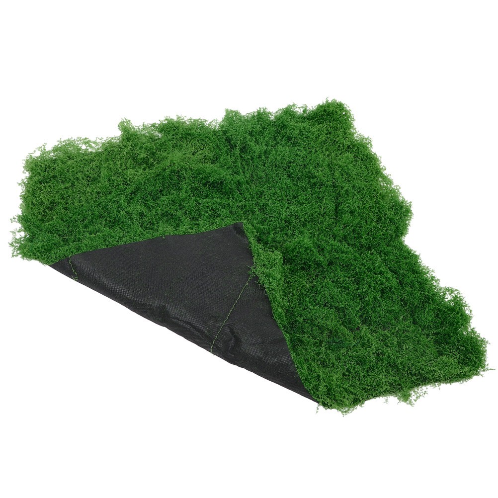 Artificial Grass Moss Fake Green 28.oz Plants for Terrarium Rug Faux