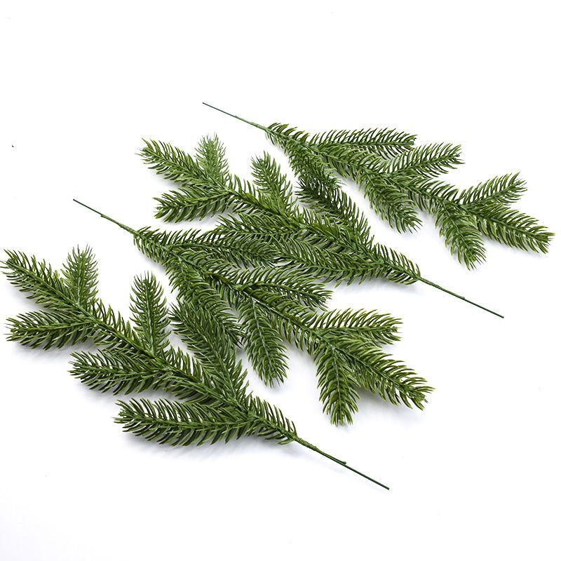 5pc Artificial Pine Plastic Branch Garden Home Room Wedding Party DIY Decoration