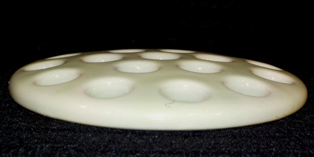 FLOWER FROG Ceramic Round TOP Insert for Vase, Bowl Floral Arranging Accessory