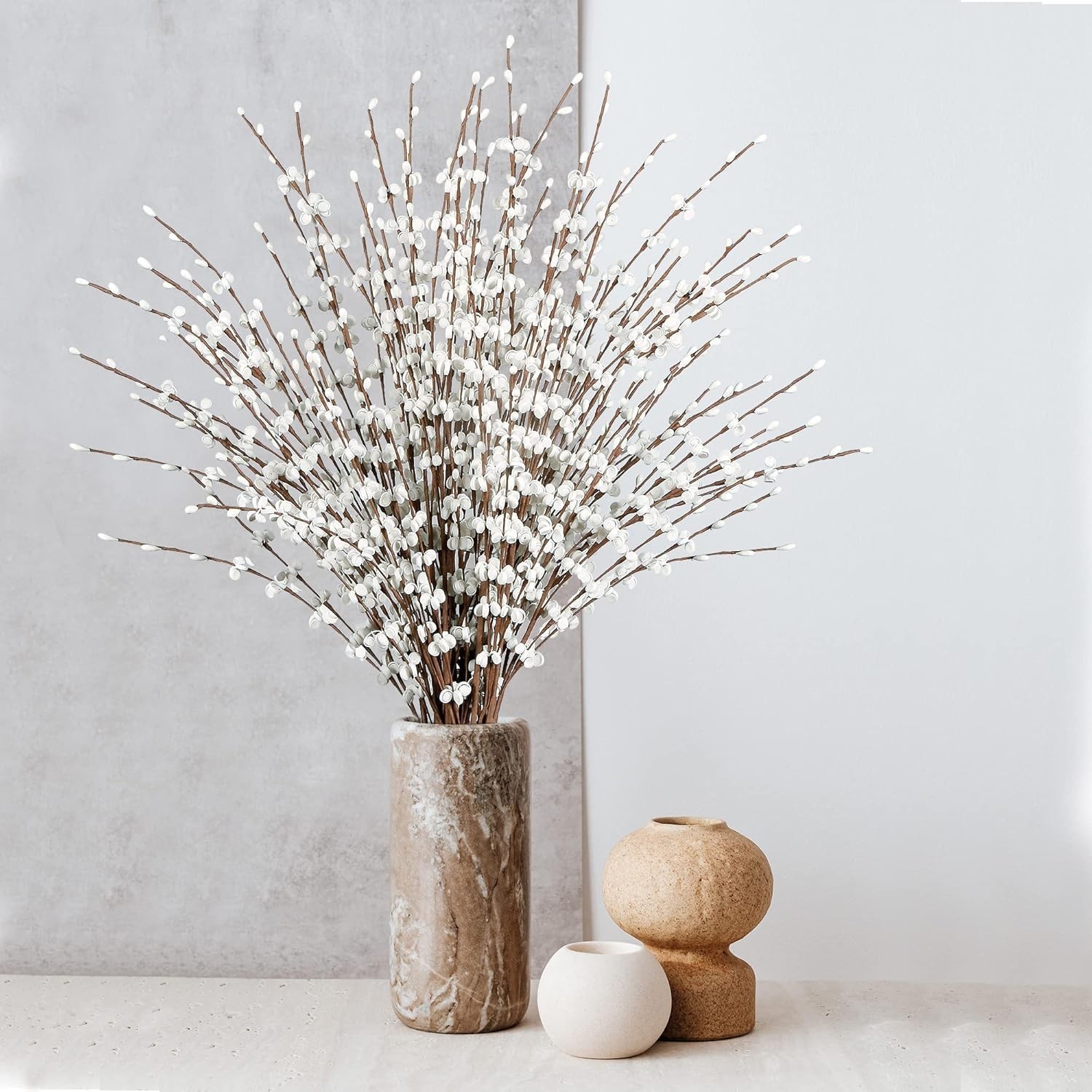 29.5’’ Tall Faux Jasmine Flower Bouquet – 10 Stems for Home & Wedding Decor