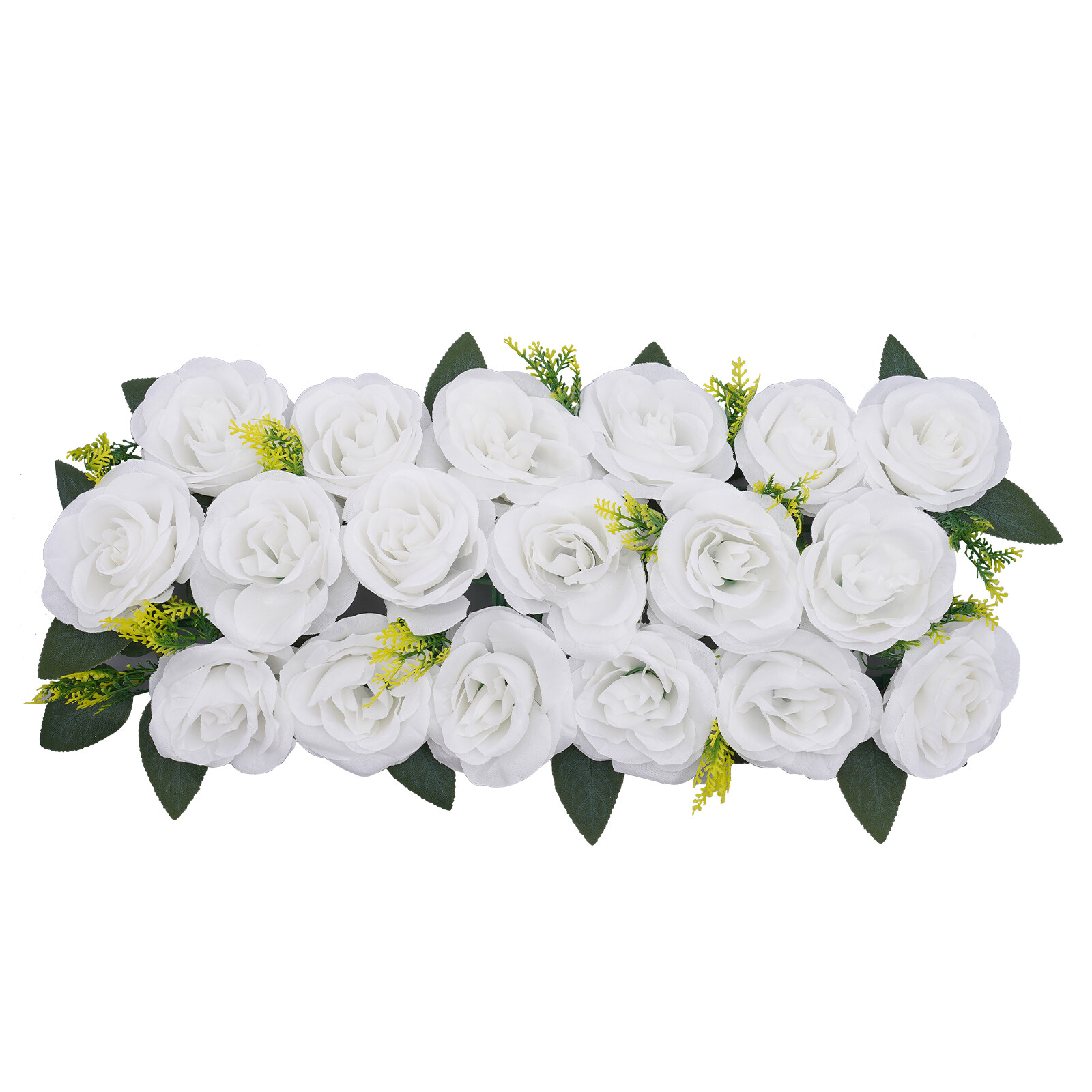 Wedding Dining Table Flower Centerpiece Floral Arrangement 10 Pieces White Roses