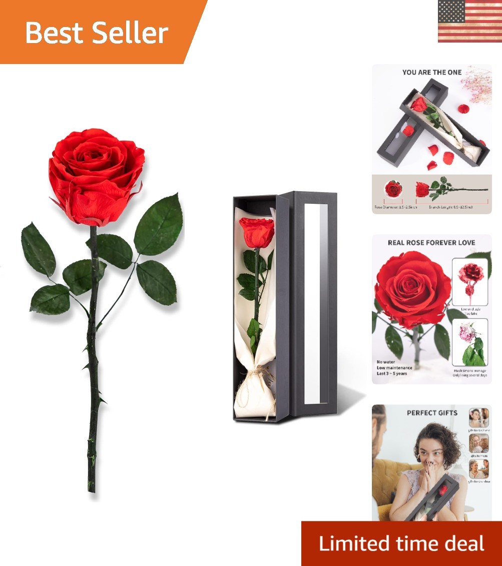 Preserved Red Rose Gifts for Her – A Lasting Symbol of Love and Appreciation