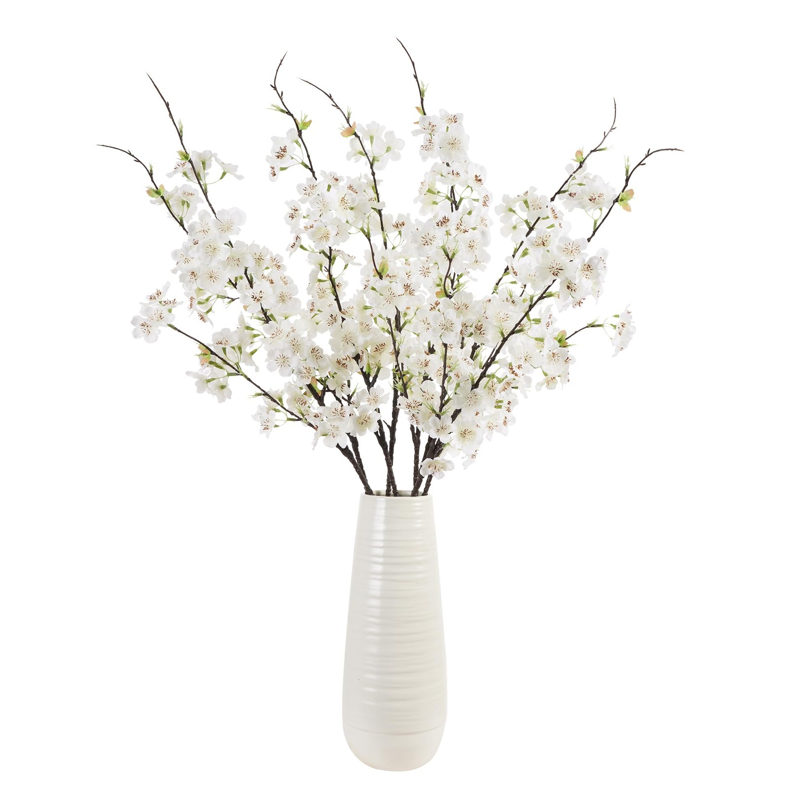 ENALGRE Artificial Cherry Blossom Branches 27.6In Silk Cherry Blossom Branche…