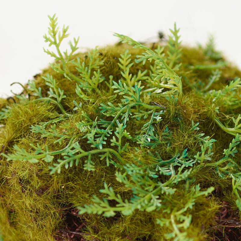 Package of 4 Artificial 4″ Decorative Floral Moss Cubes