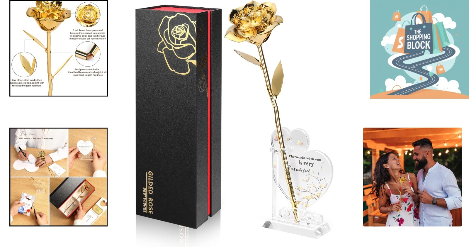 24K Gold Dipped Rose – Real Elegant Gift for Women, All Occasion