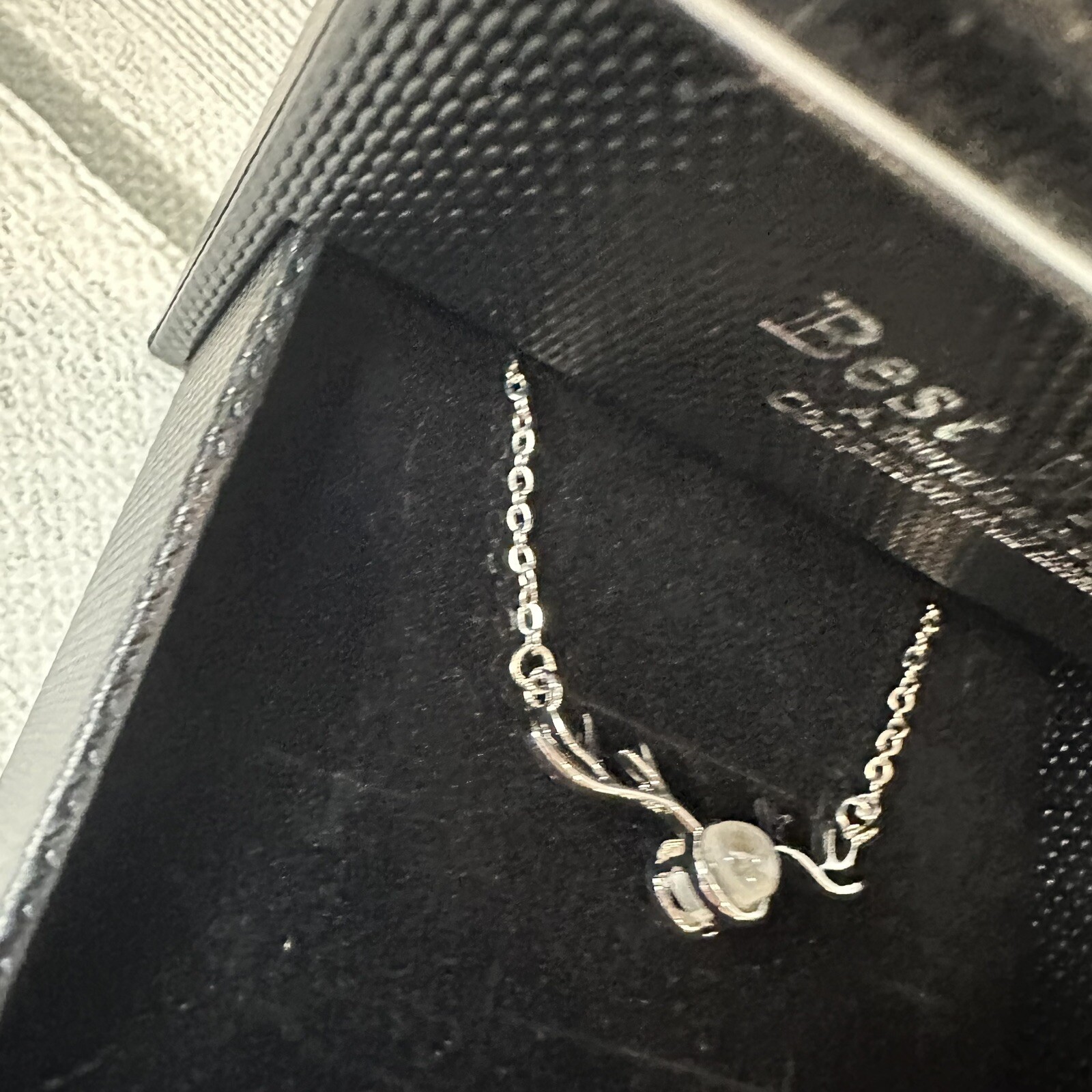 REAL Preserved Eternity Forever Rose Luxury Box Holiday Wedding Gift & Necklace