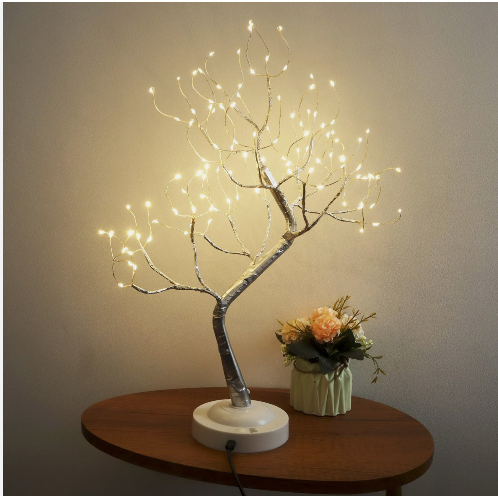 Twinkling Tree Fairy LightSpirit Tree”WHERE WARMTH MEET WONDER” Lamp Battery/USB