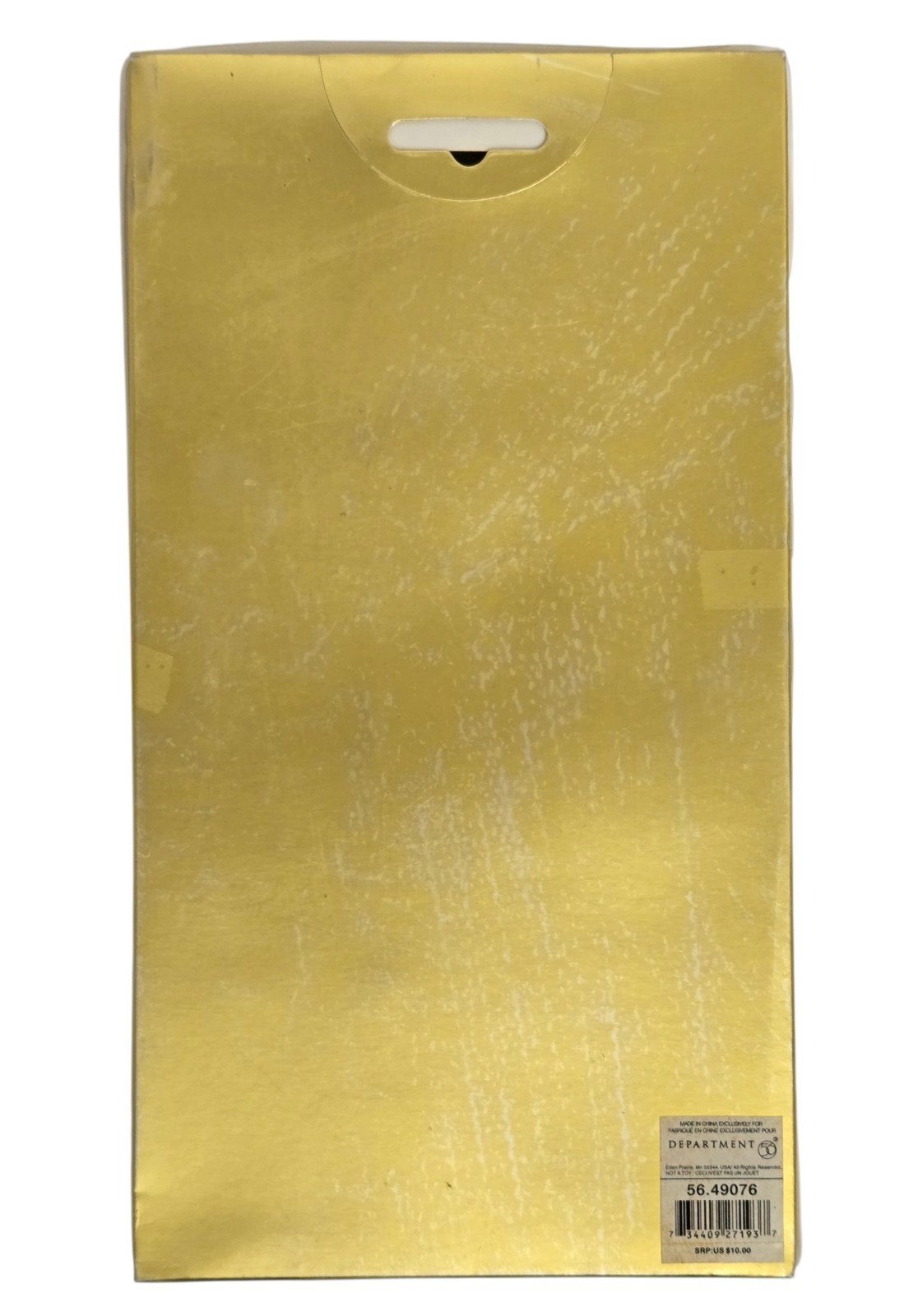 12 PC Dept 56 Gold Glitter Butterfly Butterflies Feather Decor Pick NIP