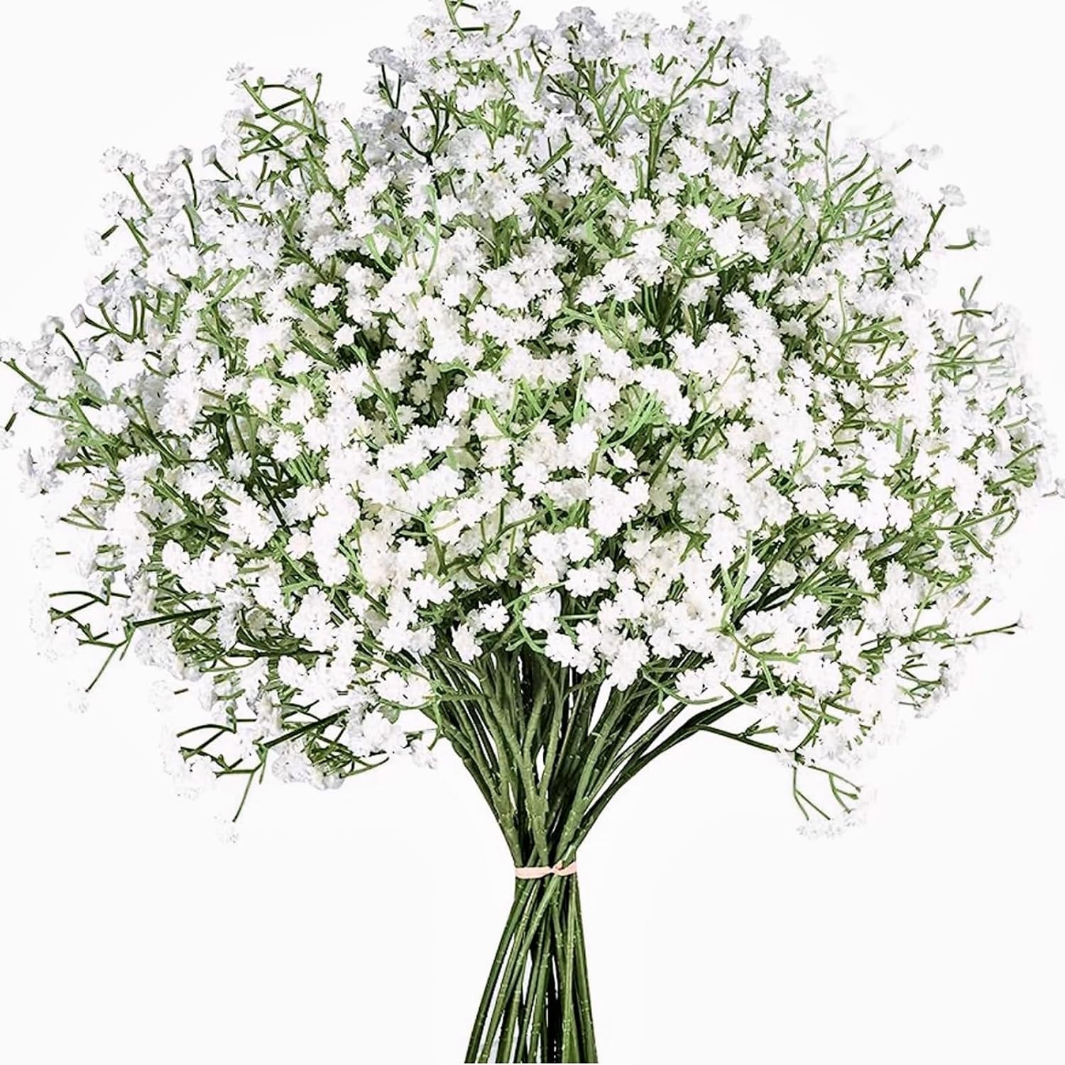 Babys Breath Artificial Flowers,18 Pcs Gypsophila Faux Flowers for Wedding Party