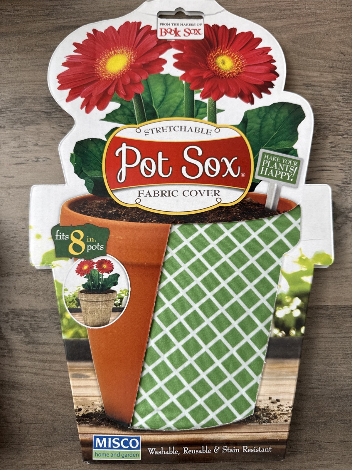 3 Pot Socks 8”,6”, And 4” Pot Sizes. Makes Your Plants Happy!