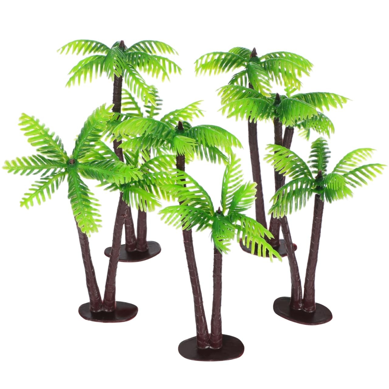 20 Pcs Artificial Palm Trees Set, Miniature Model Trees for Diorama Supplies,…