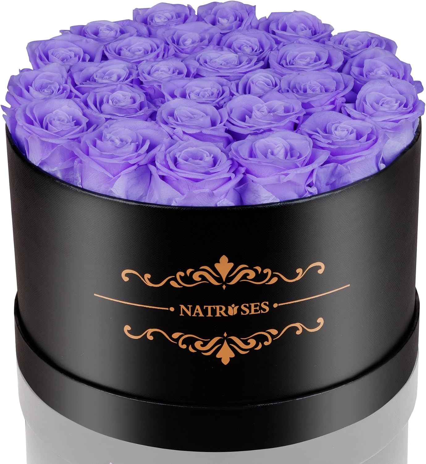 NATROSES Gifts for Her 27 Piece Forever Preserved Roses in a Box, Preserved Flow