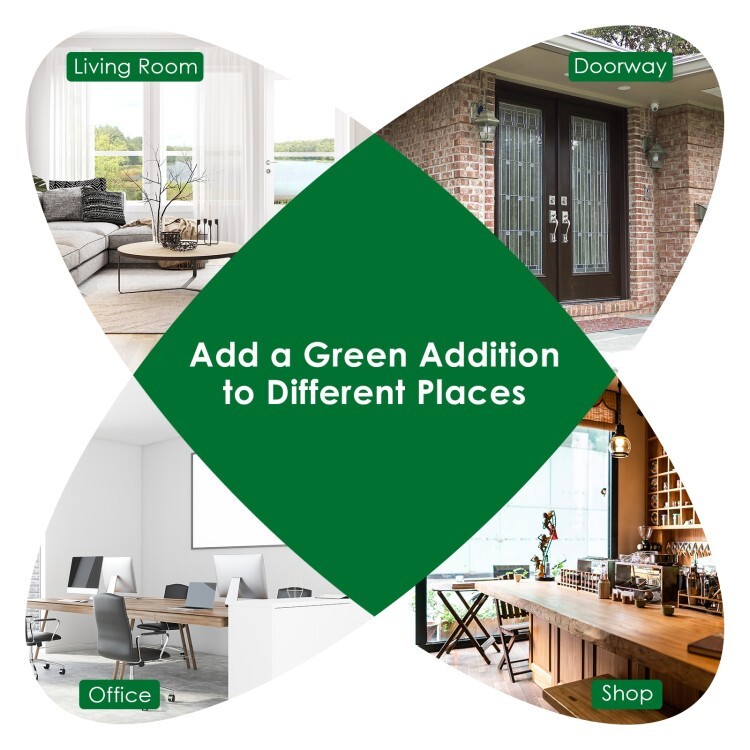 4′ Topiary Artificial Triple Ball Bay Tree Plant Modern Balcony Decoration Tree