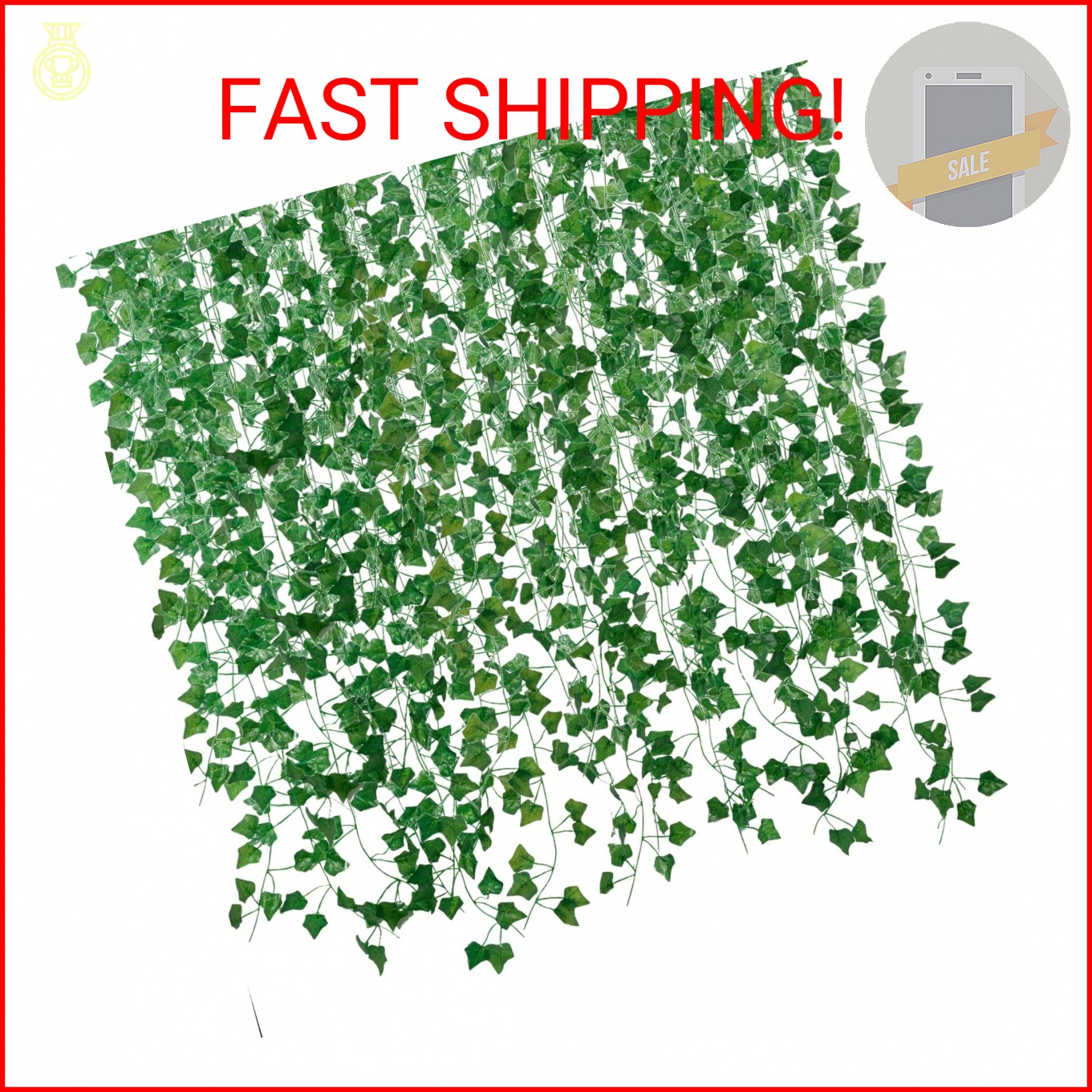 Freyalife Fake Vines for Room Decor(12 Pack 84 Feet) Aesthetic Artificial Plant