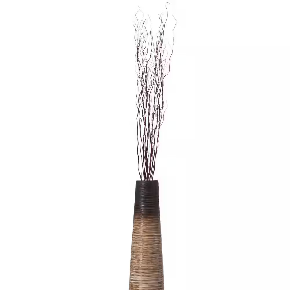 57 In. Brown Natural Dry Branches Authentic Willow Birch Sticks for Home Decorat