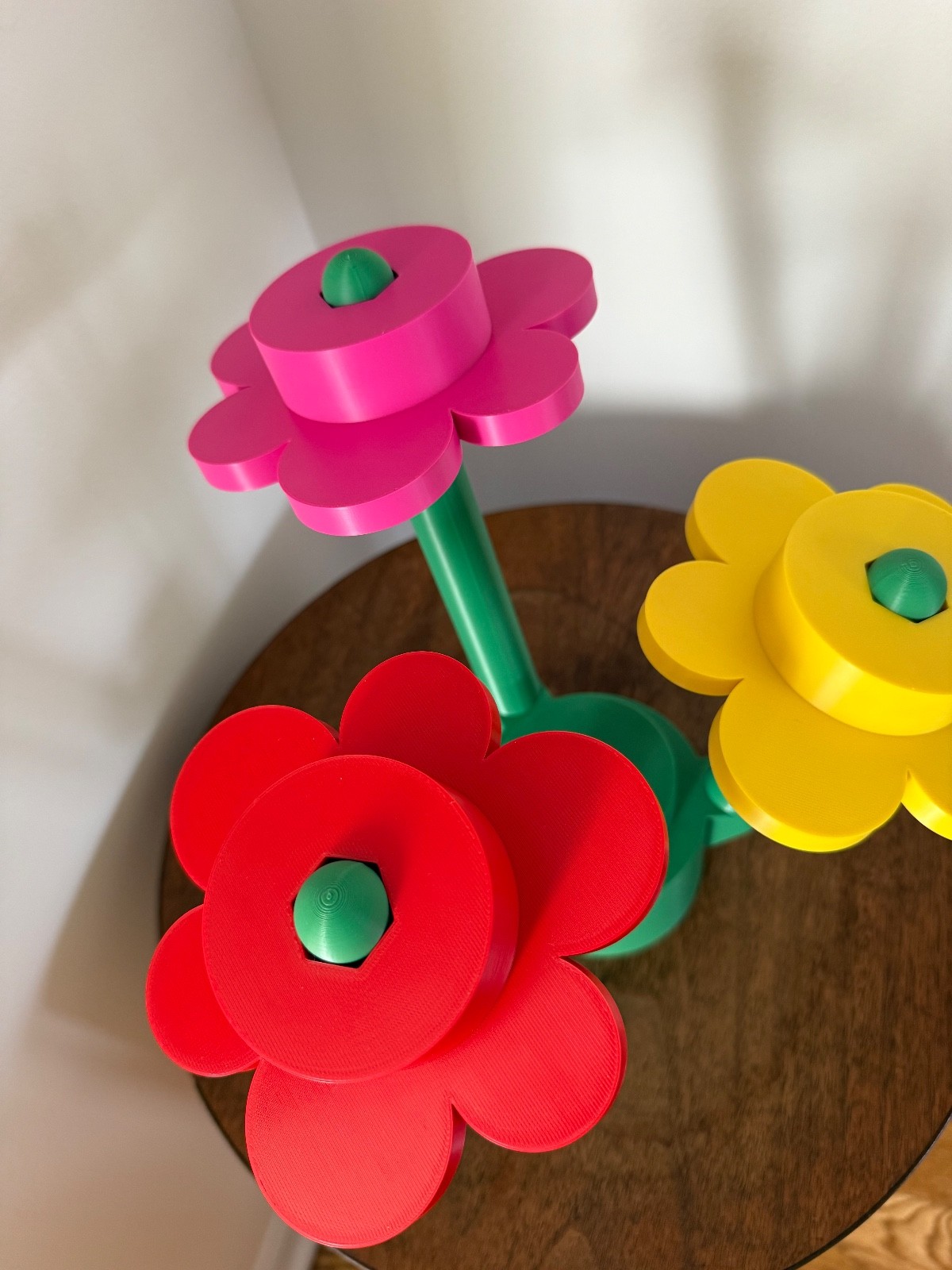 XL LEGO Flowers 3D Printed Decor Set – 10.25″ Tall Custom Colors