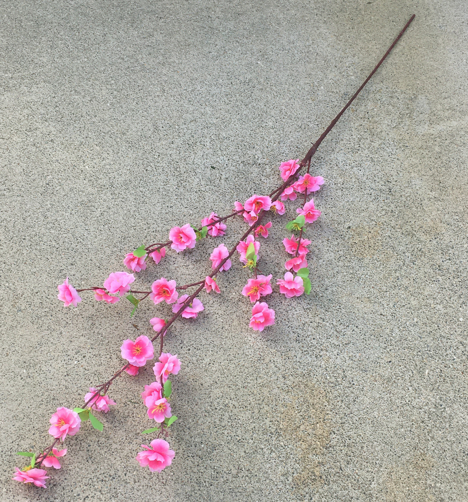 12 PACK 48″ Long Stem Artificial Realistic Silk PINK Cherry Blossom Flowers