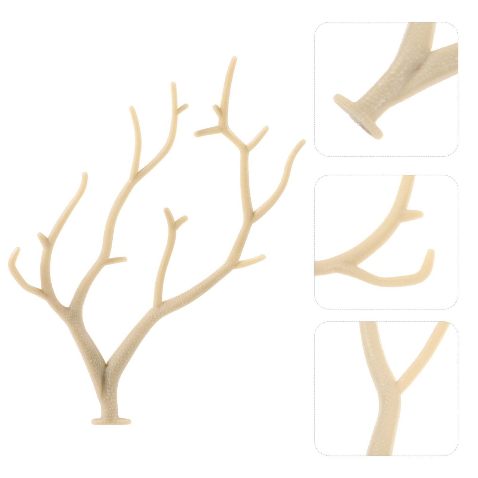 Artificial Antler Branches 10 PCS Plastic Twigs Christmas Snowman DIY Crafts