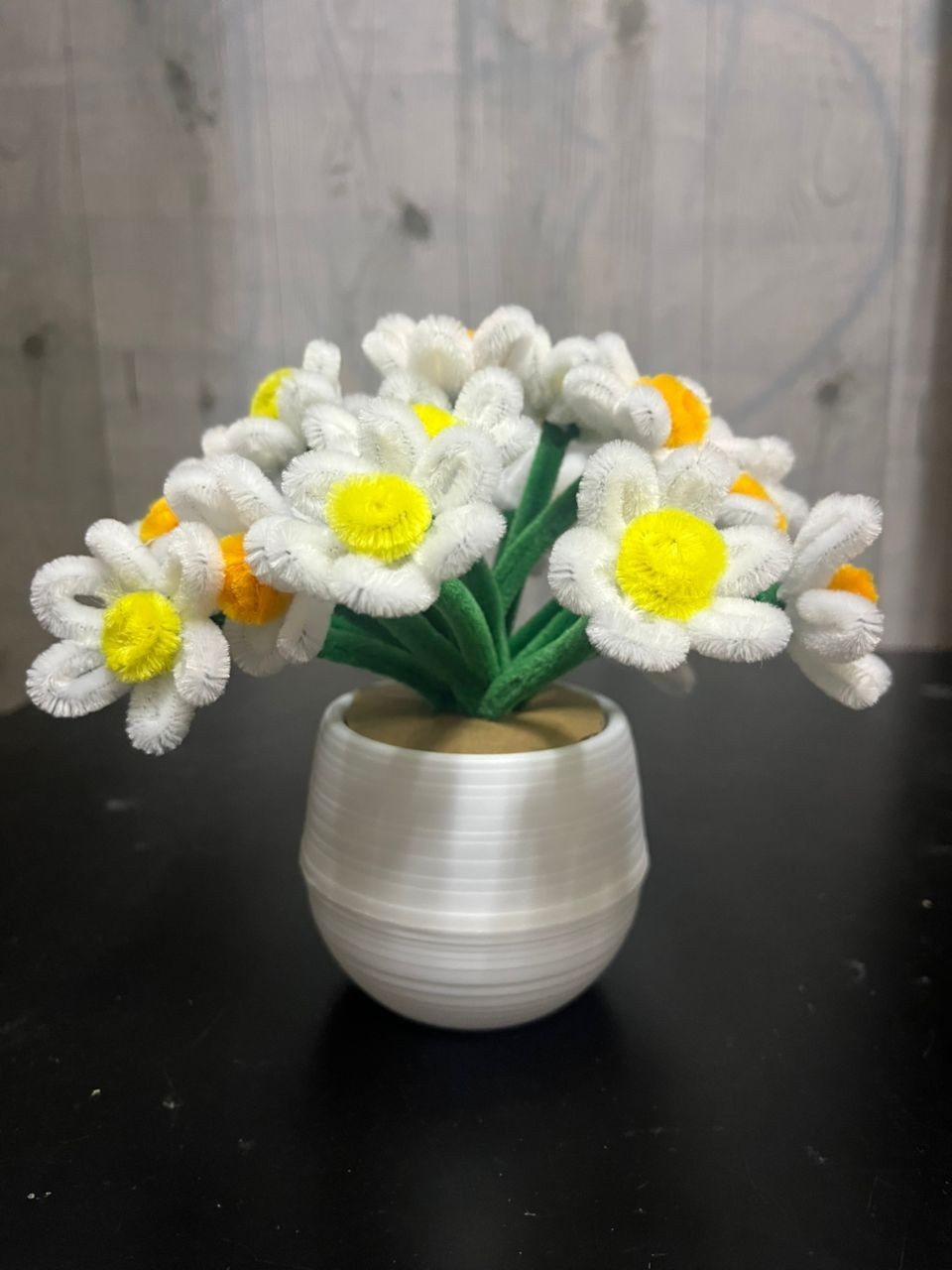 Pipe Cleaner Flowers Bouquet Handmade Twist Stick Bouquet Gift -ready stock