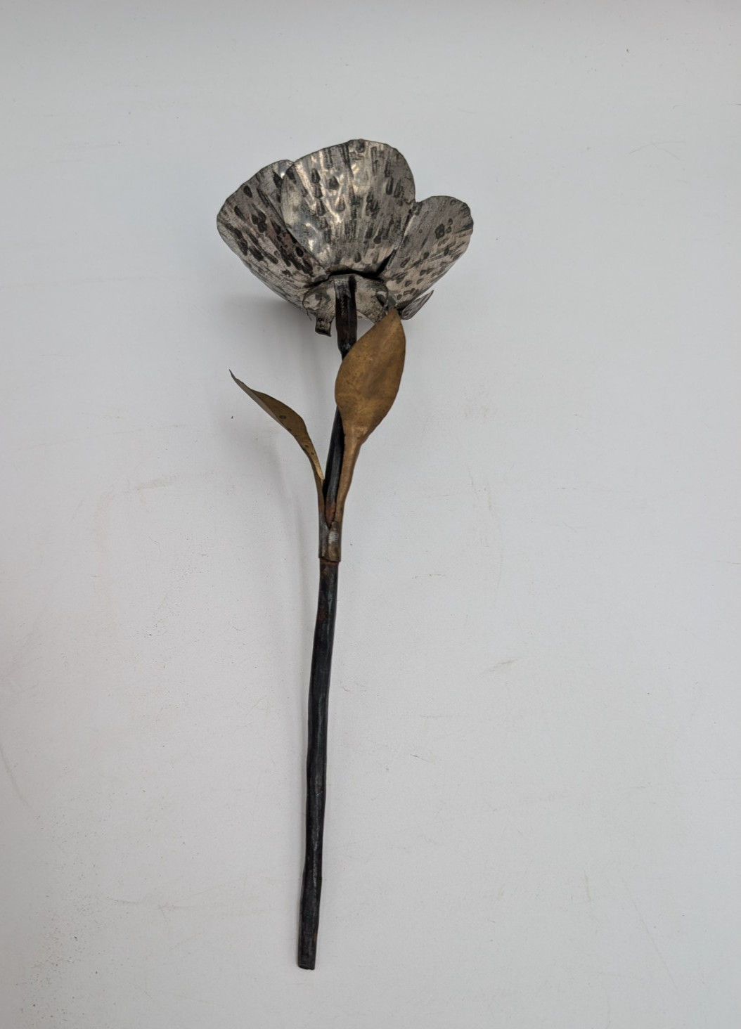 Hand Crafted Welded Metal Forever Rose 🌹