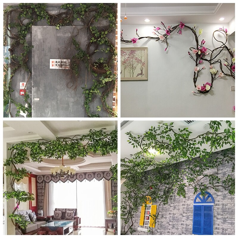 6M Natural Vine Wreath Dried Rattan Tree Branches Rustic DIY Wedding Wall Decor