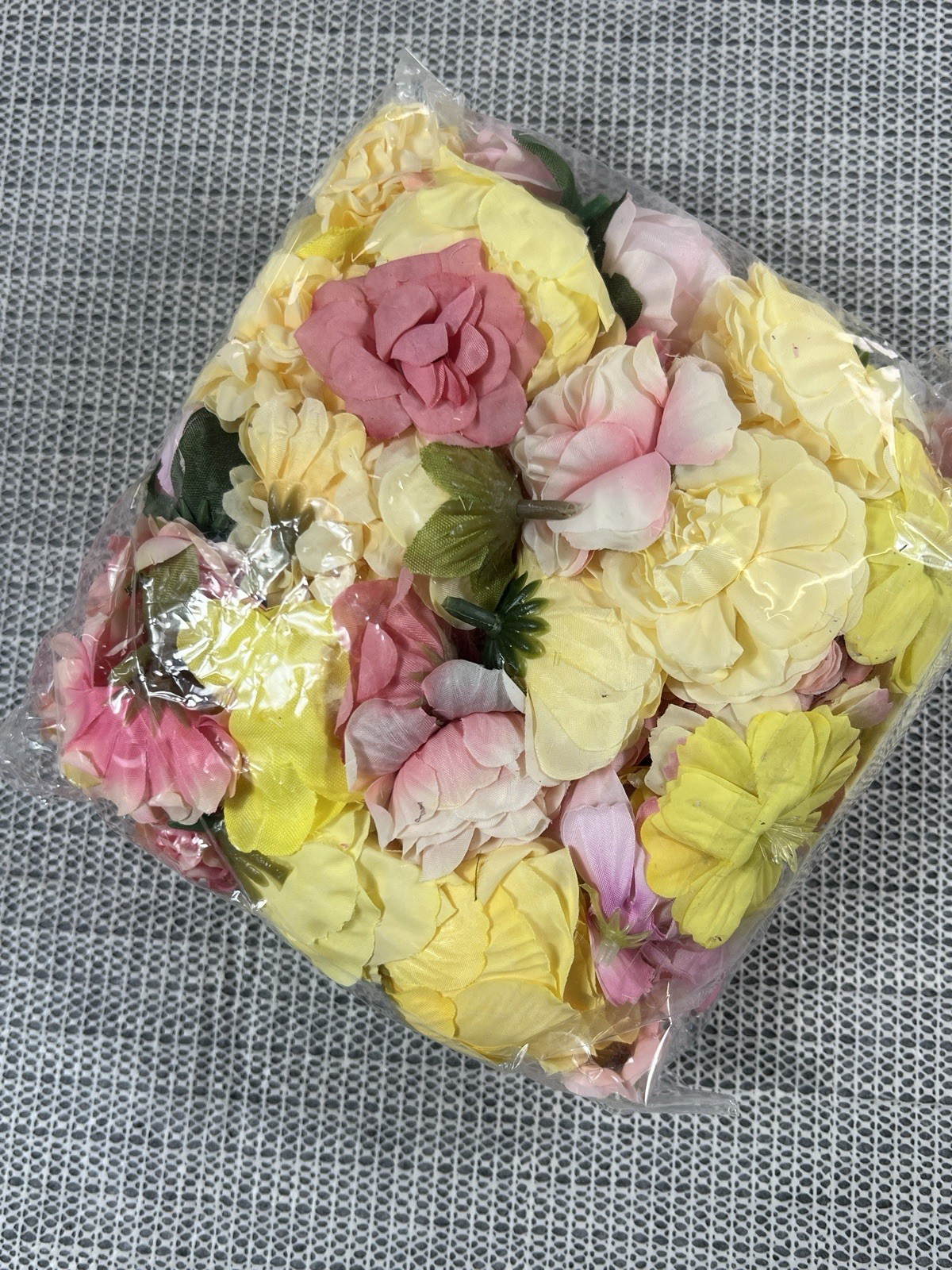 Fake Flowers Heads Mini Silk Bulk Small 3D Loose Faux For Wrdding Party