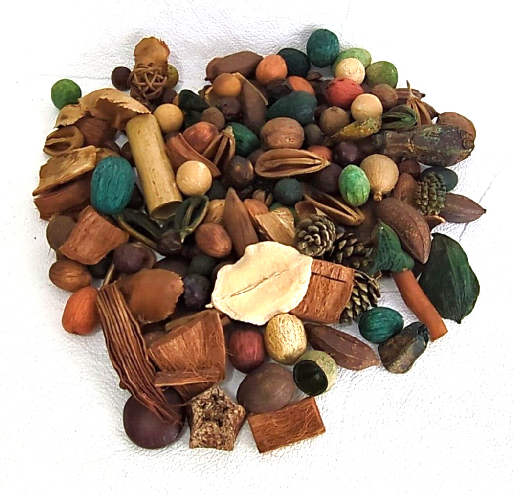 Dried Pods Bamboo Seeds Coconut Husk Table Scatter Crafts Wreaths Vase Filler