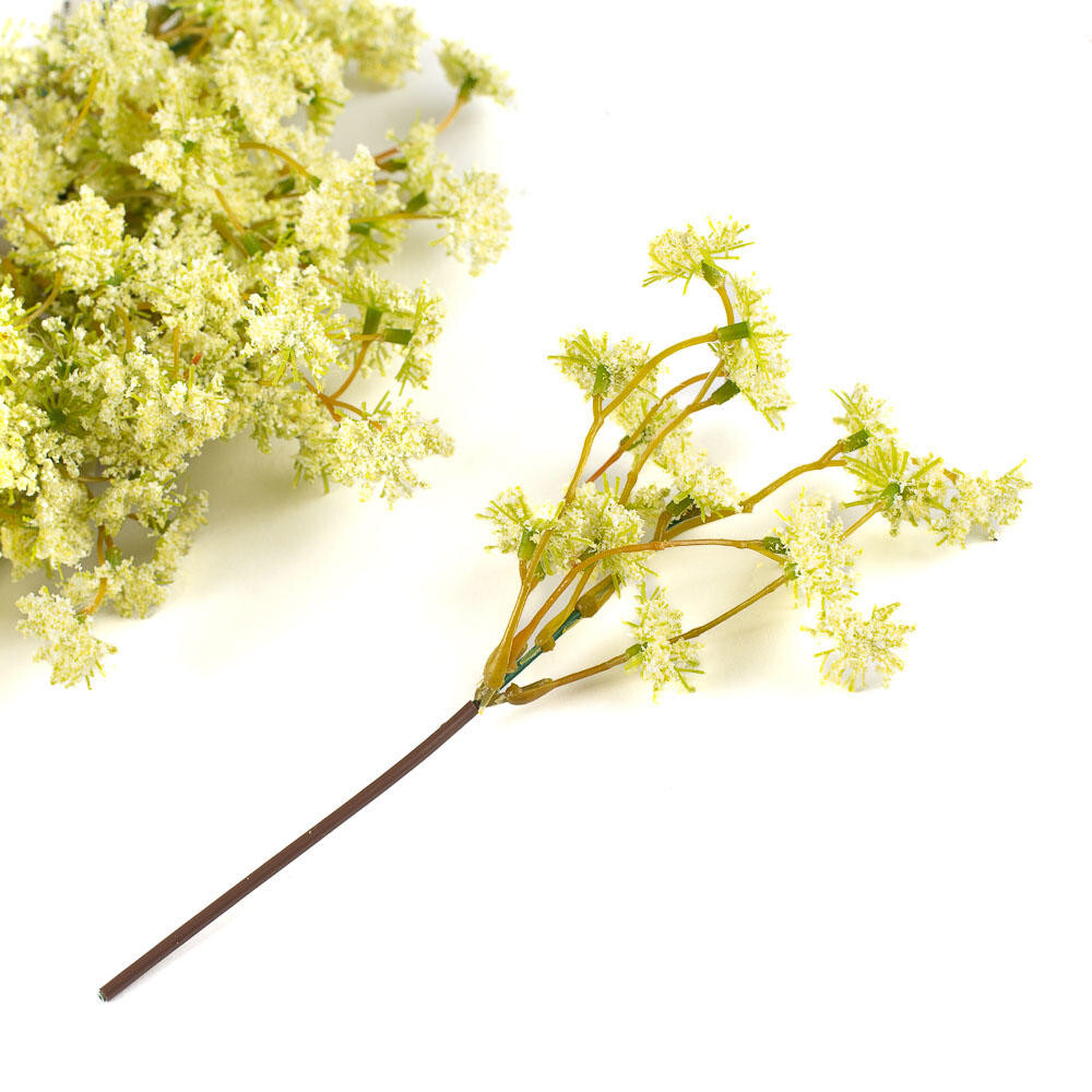 Bulk Lot of 24 Artificial Queen Anne’s Lace 10″ Stems