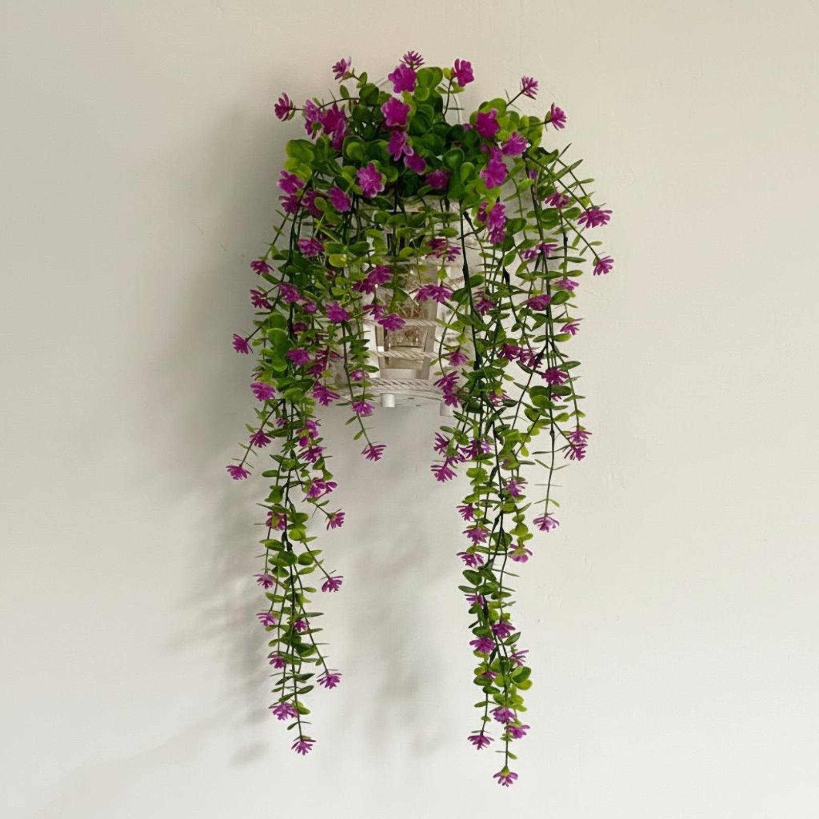 Hanging Flower Trailing Greenery Realistic Appearance Artificial Eucalyptus