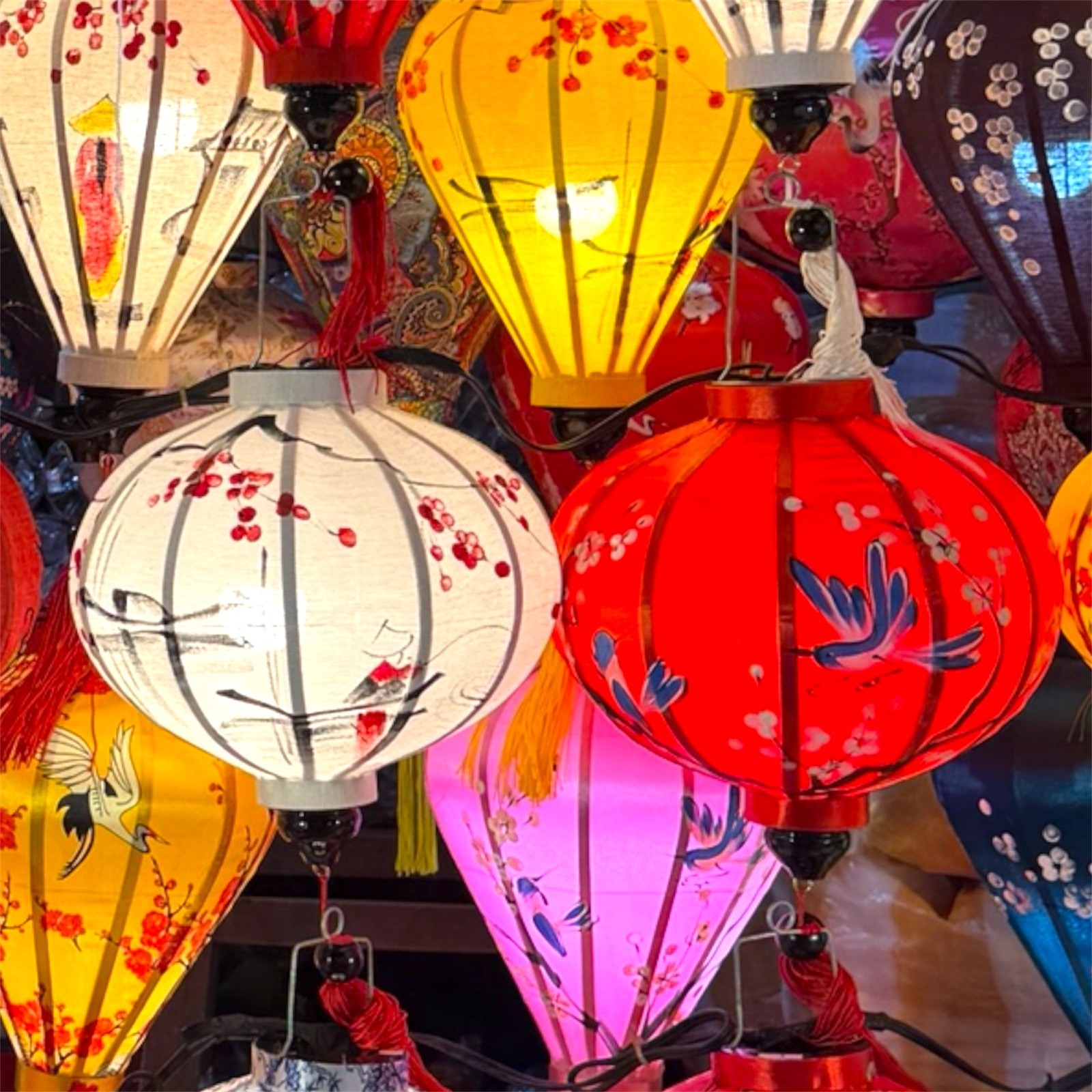 set 5 pcs silk lanterns 14 inches wedding decorations home & garden decorations
