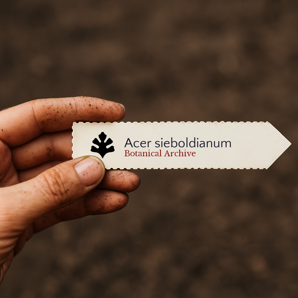 Acer sieboldianum | 10 SEEDS – Siebold’s maple | Japanese maple