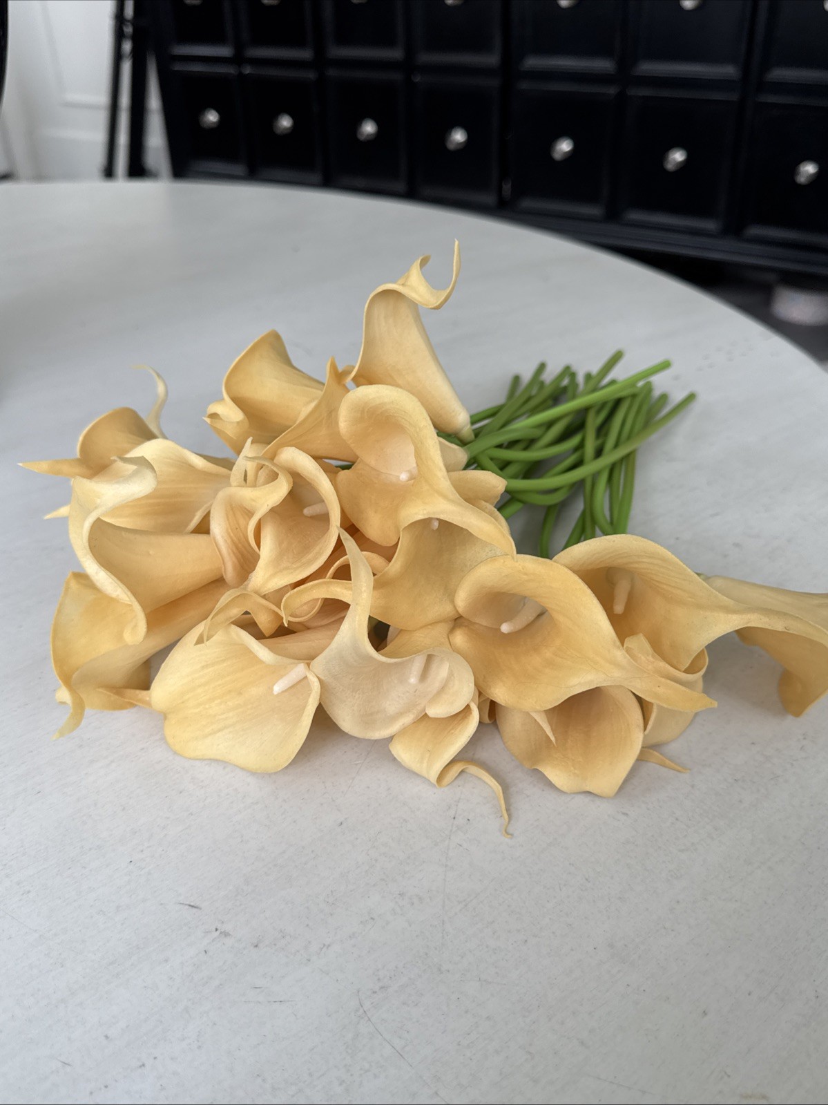 (24) Real Touch Artificial Calla Lily Flower Arrangement Bouquet