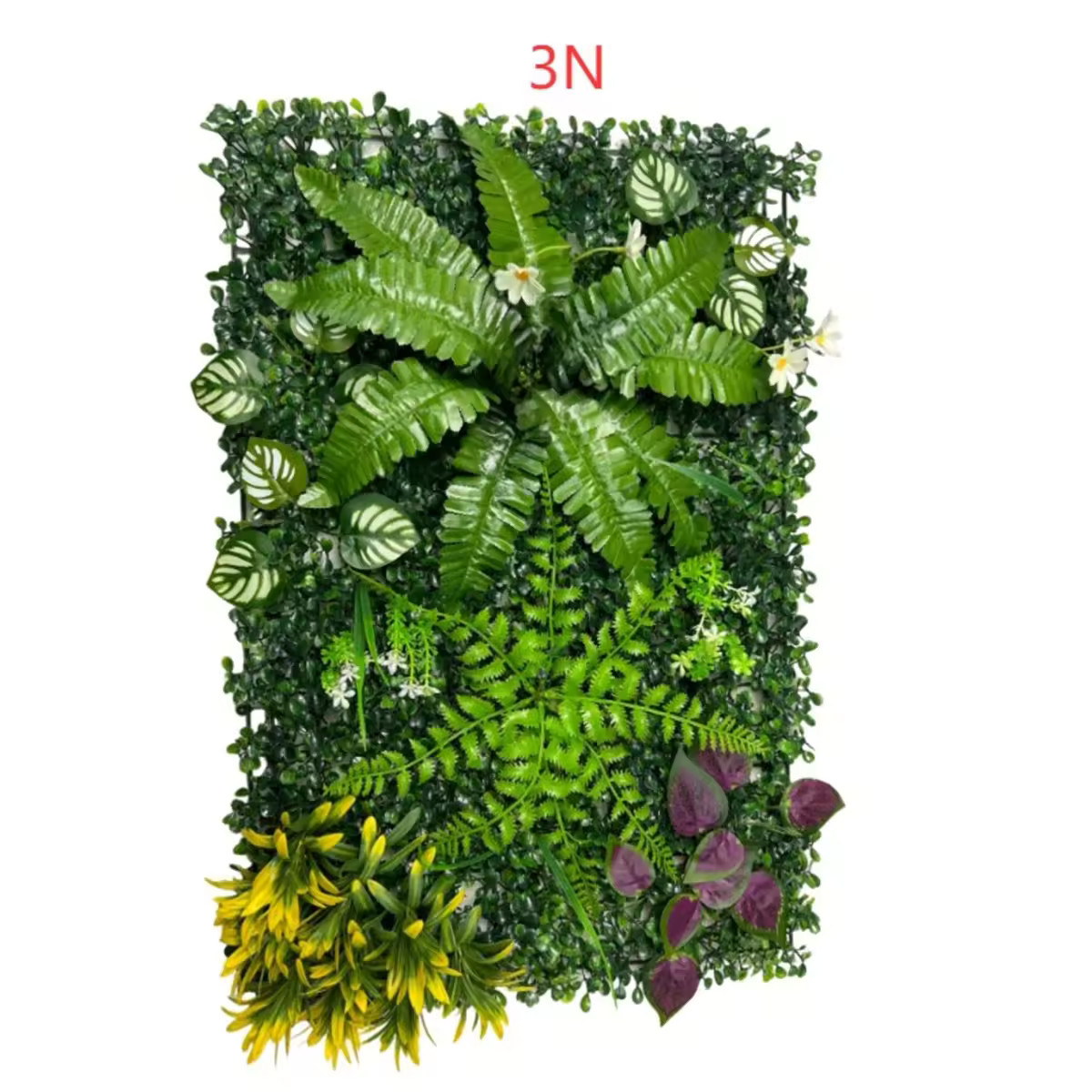 Artificial Green Wall Panels – Faux Jungle Grass Decor