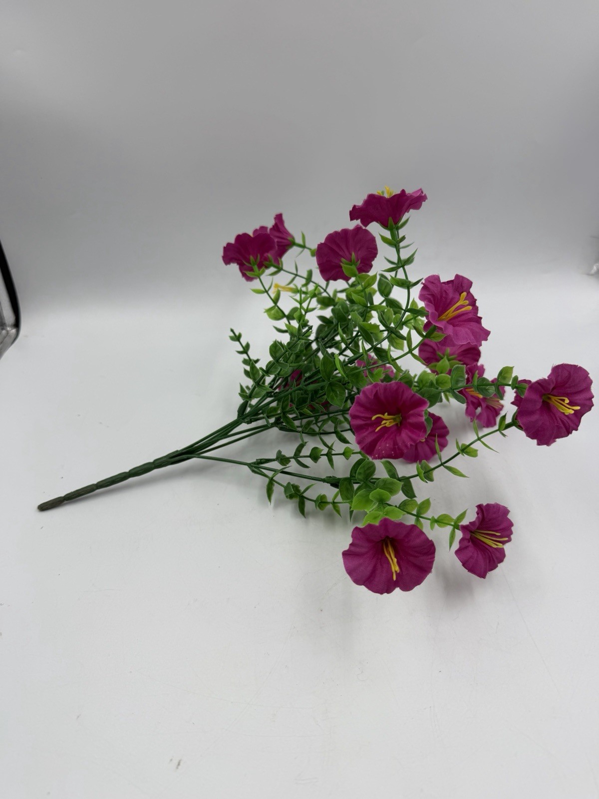 12 Pcs Artificial Hanging Calibrachoa (Million Bells) Pink Floral Arrangement