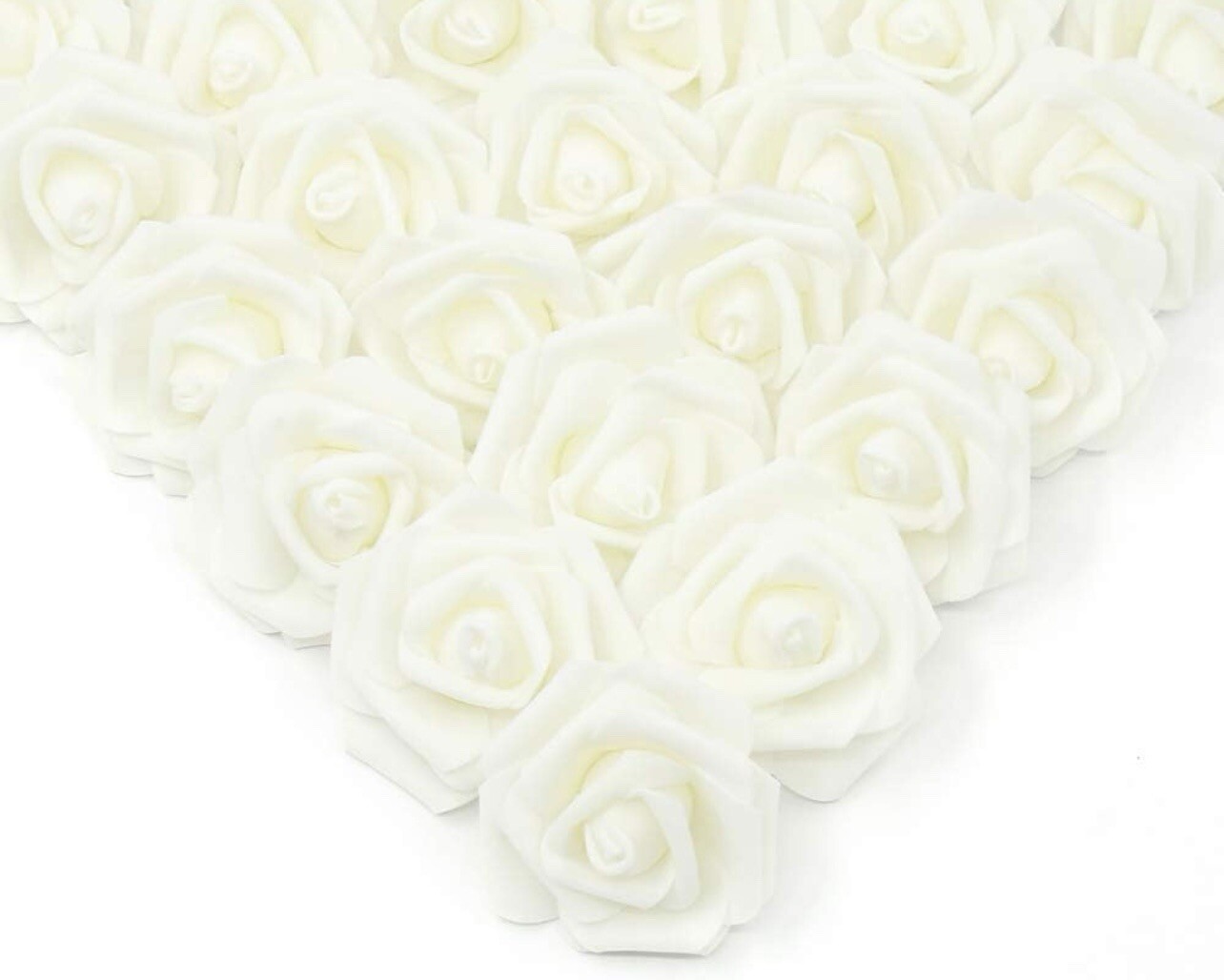 ✅ Artificial Flowers Roses Heads, 700 Pcs Faux Flowers Multiple Colors Included
