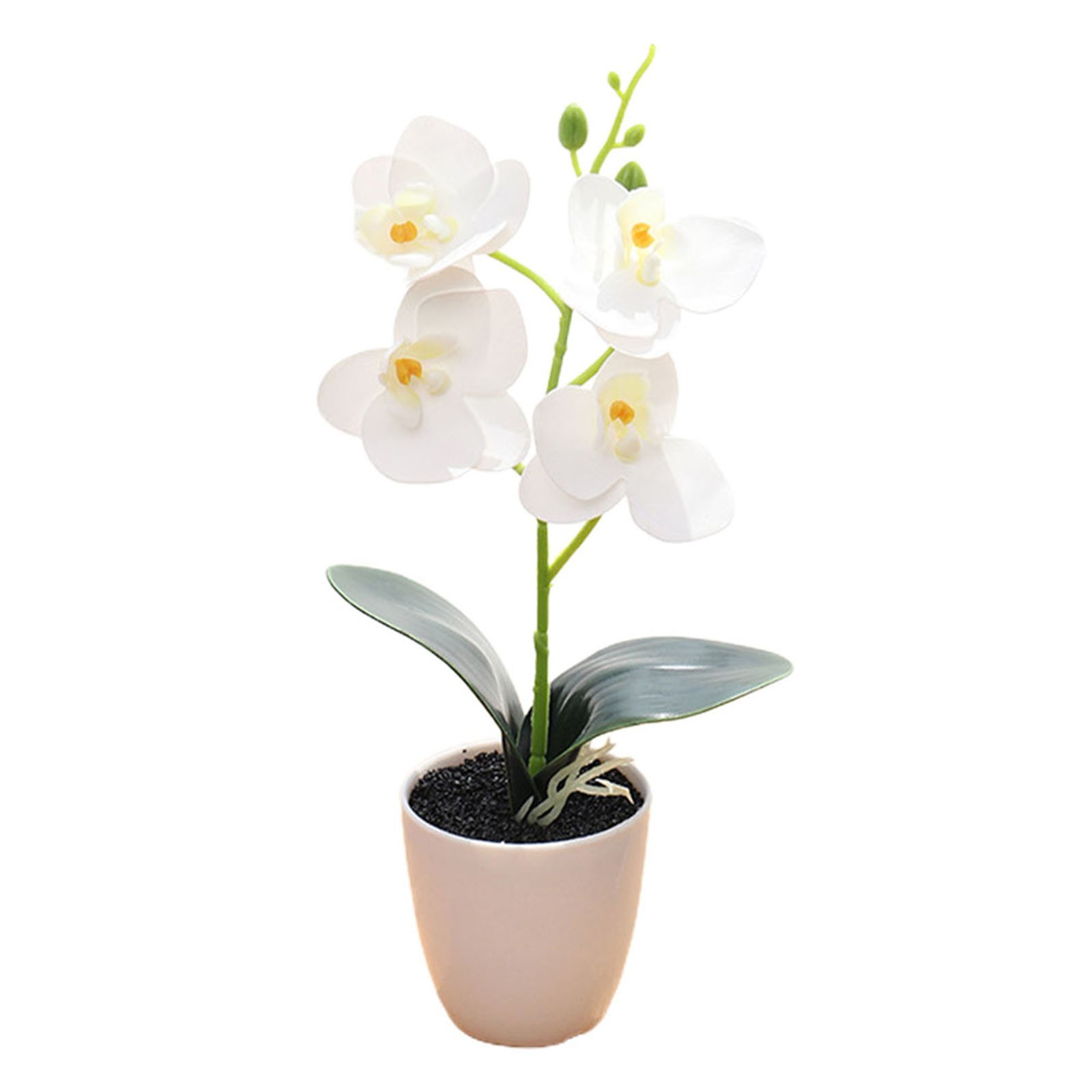 Silk Artificial Fake Orchid Flower Potted Plant Bonsai Party/Garden/Home Decor