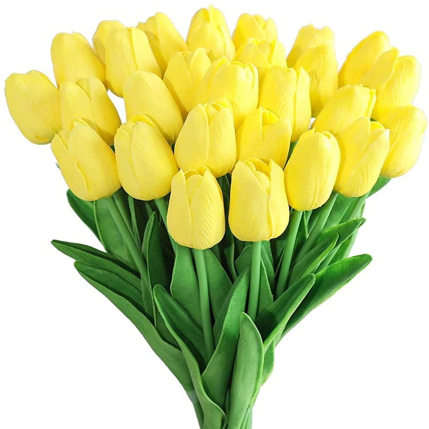 10PCS Artificial Lifelike Tulip Flowers Bouquet Wedding Home Festival Decor Gift