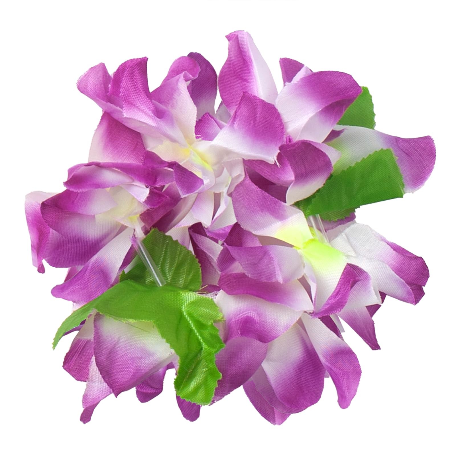 Hawaiian Leis Luau Party Wreath Set – Flower Necklace Headband and Bracelets,…